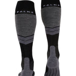 SK4 Advanced Merinould Skisokker - Dame - Black - Gumpel & Co