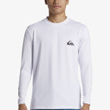 Men's Everyday Surf Long Sleeve UV T-shirt - Herre - White - Gumpel & Co