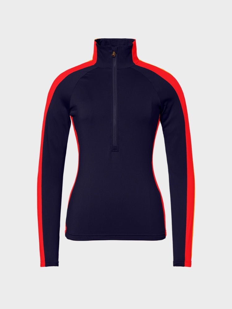 Fuoco Ski midlayer - Womens - French Blue - Gumpel & Co
