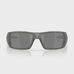 Heliostat - prizm black Lenses / matte grey ink fingerprint Frame - Gumpel & Co