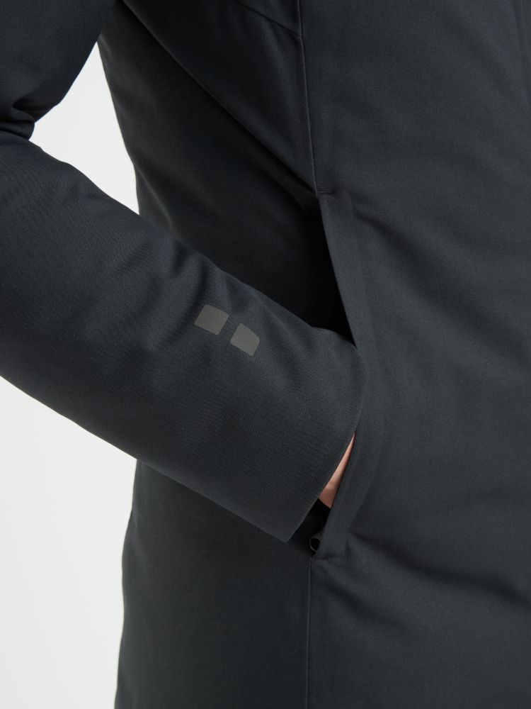 White Heat Frakke - Dame - Sort - Gumpel & Co