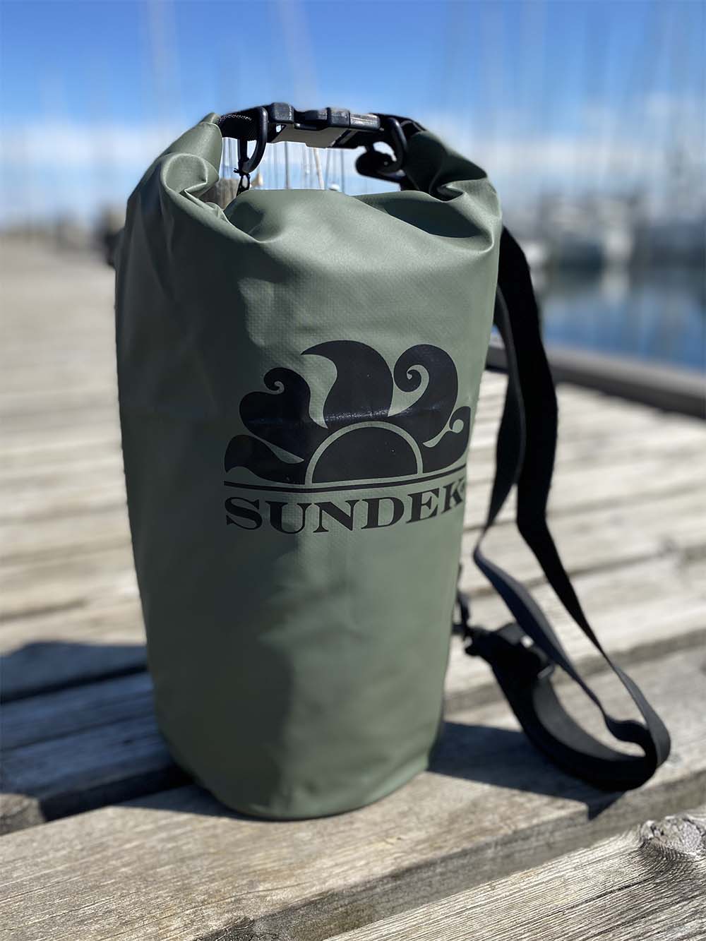 5L - Livermore Waterproof Dry Bag | Dark Green - Gumpel & Co