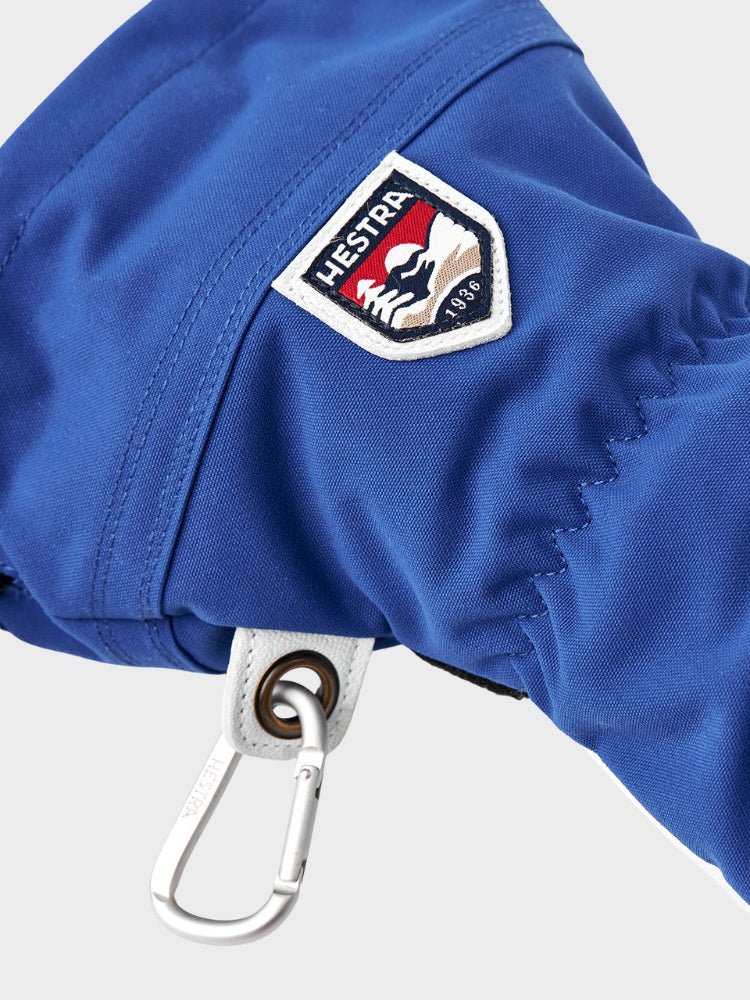 Army Leather Heli 3 - finger Skihandsker - Unisex - Royal Blue - Gumpel & Co