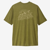 Capilene Cool Daily Graphic Tshirt - Herre - Graze Green - Gumpel & Co