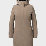 White Heat Frakke - Dame - Dark Sand - Gumpel & Co