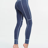 Women's Smekker 100% Merino Skiunderbukser - Dame - Marineblå - Gumpel & Co