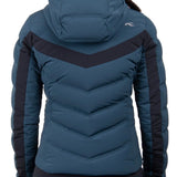 Women's Momentum Skijakke - Dame - Petrol Blue/Black - Gumpel & Co