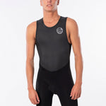 Men's Dawn Patrol Short John Back Zip 1,5mm Våddragt | Herre | Black - Gumpel & Co