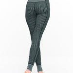 Women's Smekker 100% Merino Skiunderbukser - Dame - Pine Green - Gumpel & Co