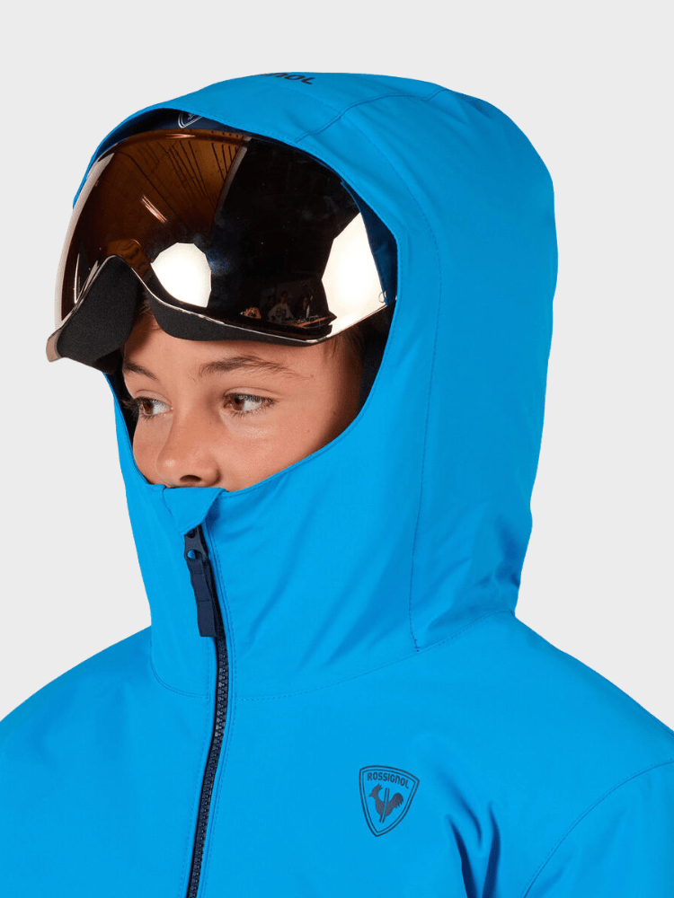 Strawpile Skijakke - Børn - Blå - Gumpel & Co