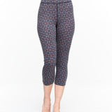 Women's Rose Light Capri 3/4 100% Merino Skiunderbukser - Dame - Royal - Gumpel & Co