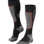 SK4 Merino Uld Skisokker - Dame - Black - Gumpel & Co