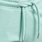 Women's Vintage Logo Jersey shorts i økologisk bomuld | Dame | Minted Marl - Gumpel & Co