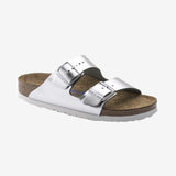 Arizona Sandal Naturlæder - Metallic Silver - Normal - Gumpel & Co