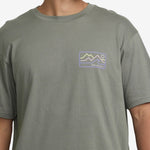Range - Short Sleeves T-Shirt for Men - Slate - Gumpel & Co