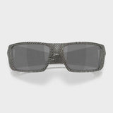 Heliostat - prizm black Lenses / matte grey ink fingerprint Frame - Gumpel & Co