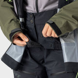 Explorair GTX 3L Skijakke - Dame - Hvid / Sort - Gumpel & Co