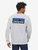 Long Sleeved P 6 Logo Responsibili Tshirt - Men - White