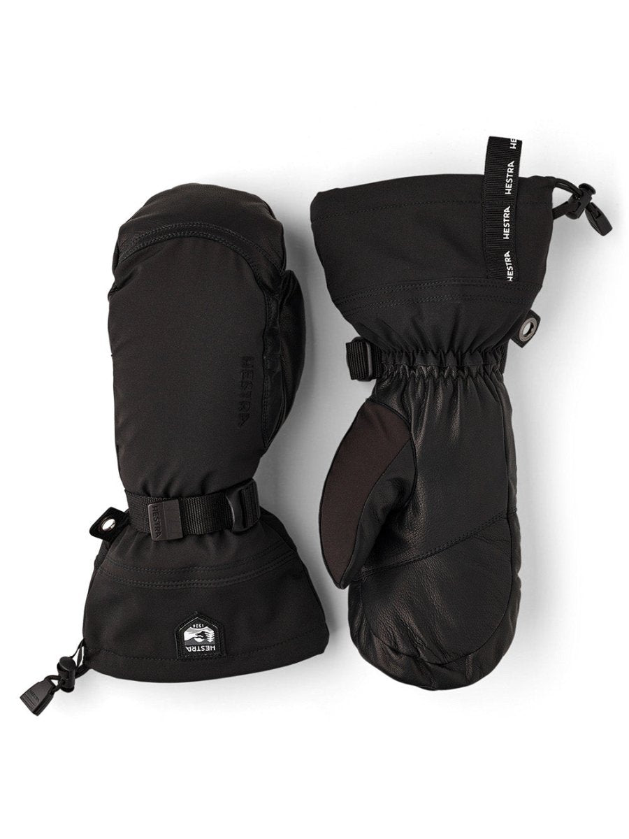 Army Leather Extreme Mitt Skivante - Unisex - Black/Black - Gumpel & Co