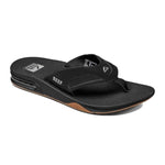 FANNING LOW KLIPKLAPPER TIL HERRE | BLACK/SILVER - Gumpel & Co