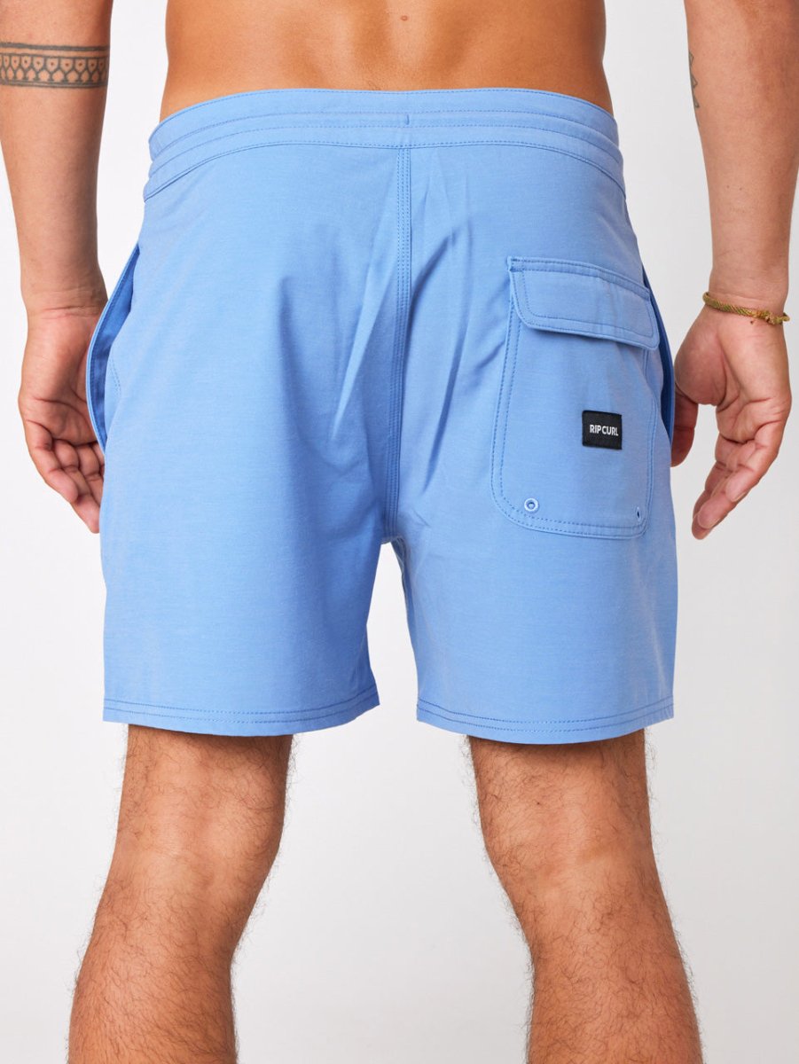 Men's Mirage Retro Golden Hour 16Inch Badebukser - Herre - Blue Yonder - Gumpel & Co