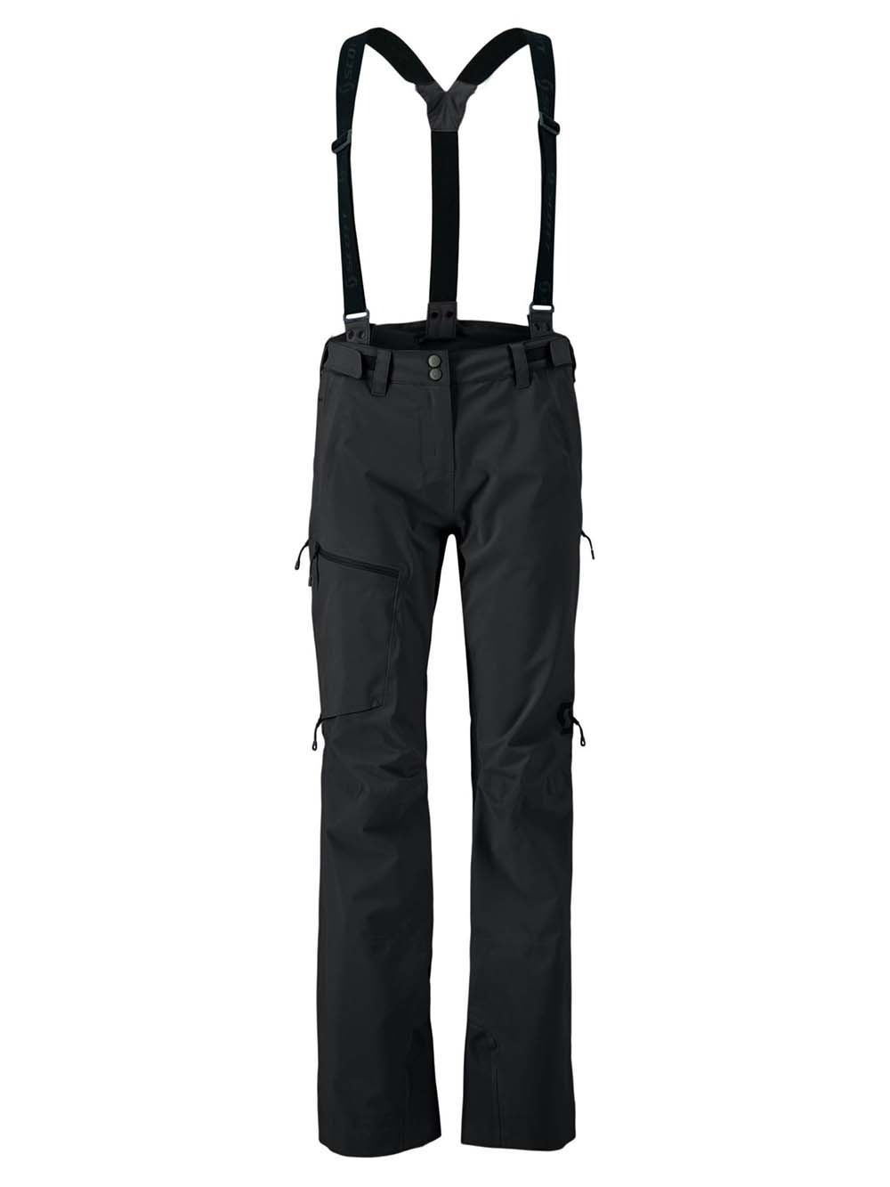 Women's Explorair 3L Skibukser - Dame - Black - Gumpel & Co