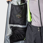 Explorair GTX 3L Skijakke - Dame - Hvid / Sort - Gumpel & Co