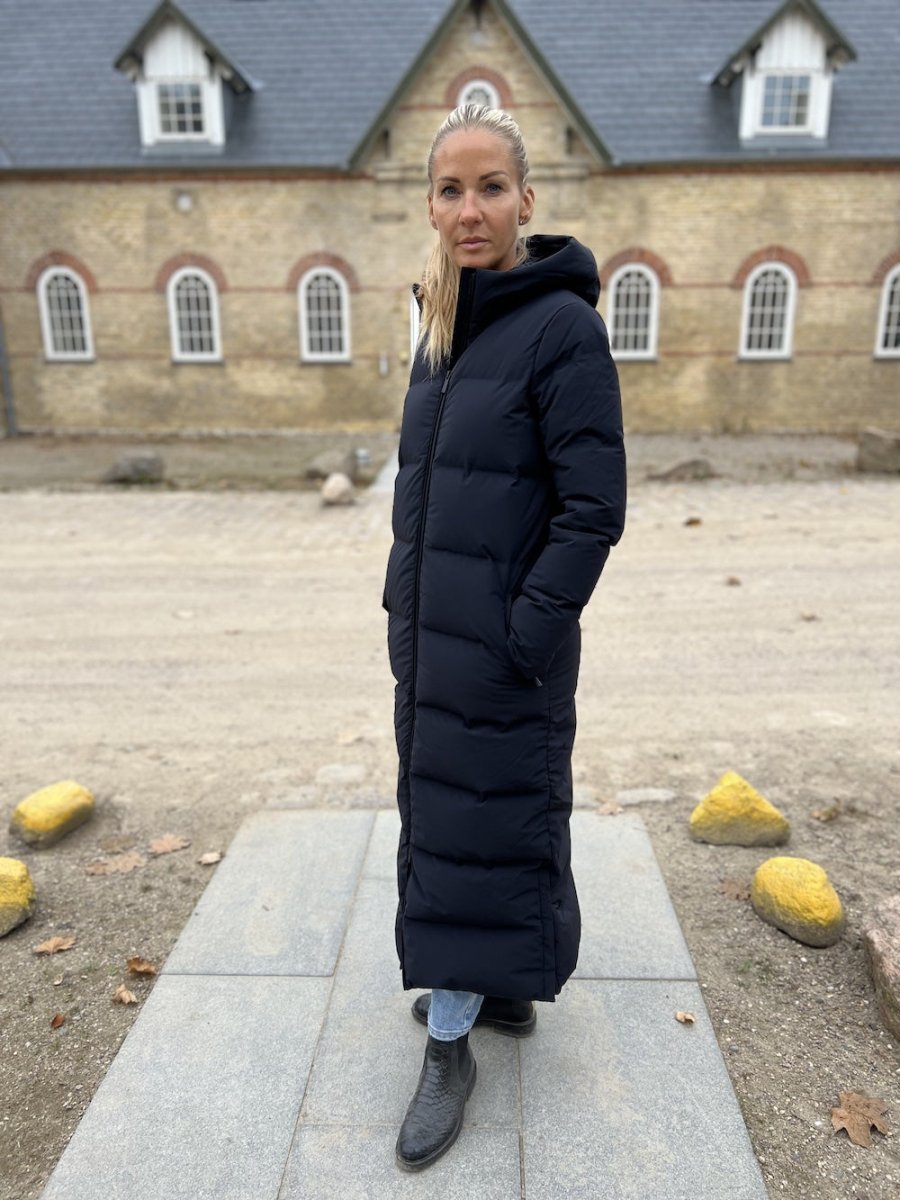 Infinity Dunfrakke - Dame - Sort - Gumpel & Co