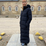 Infinity Dunfrakke - Dame - Sort - Gumpel & Co