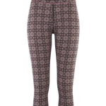 Women's Rose Light Capri 3/4 100% Merino Skiunderbukser - Dame - Taupe - Gumpel & Co