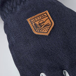 Army Leather Patrol Gauntlet 5 - finger Skihandsker - Unisex - Navy - Gumpel & Co