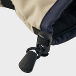 Gauntlet Sr. 5 - finger skihandske - unisex - Navy/Beige - Gumpel & Co