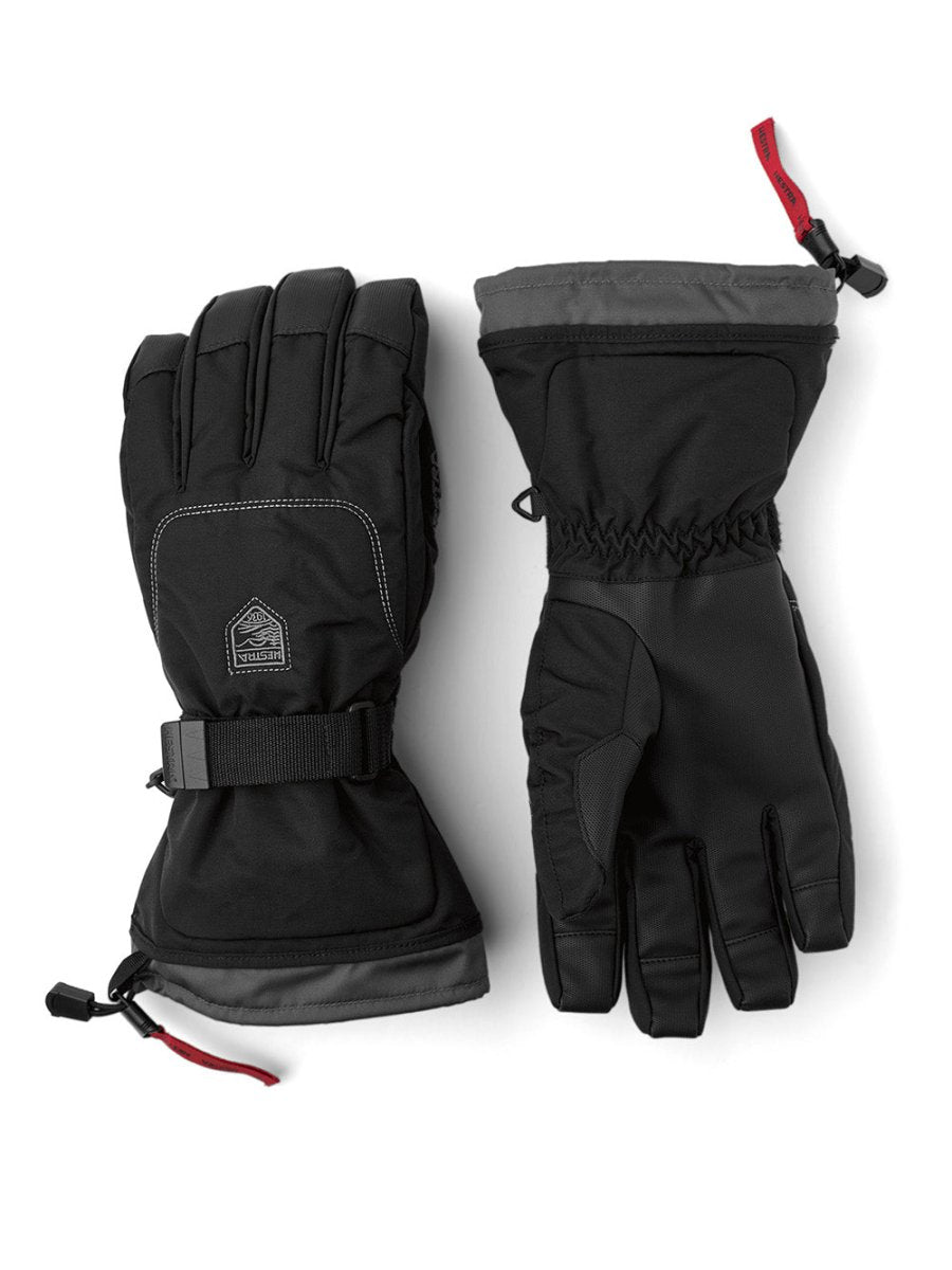 Gauntlet Sr. 5 - finger Skihandske - Unisex - Black - Gumpel & Co
