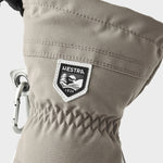 Female Heli 3 - finger Skihandsker - Dame - Khaki/Off White - Gumpel & Co