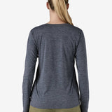 Capilene Cool Daily LS Shirt - Dame - Smolder Blue - Gumpel & Co