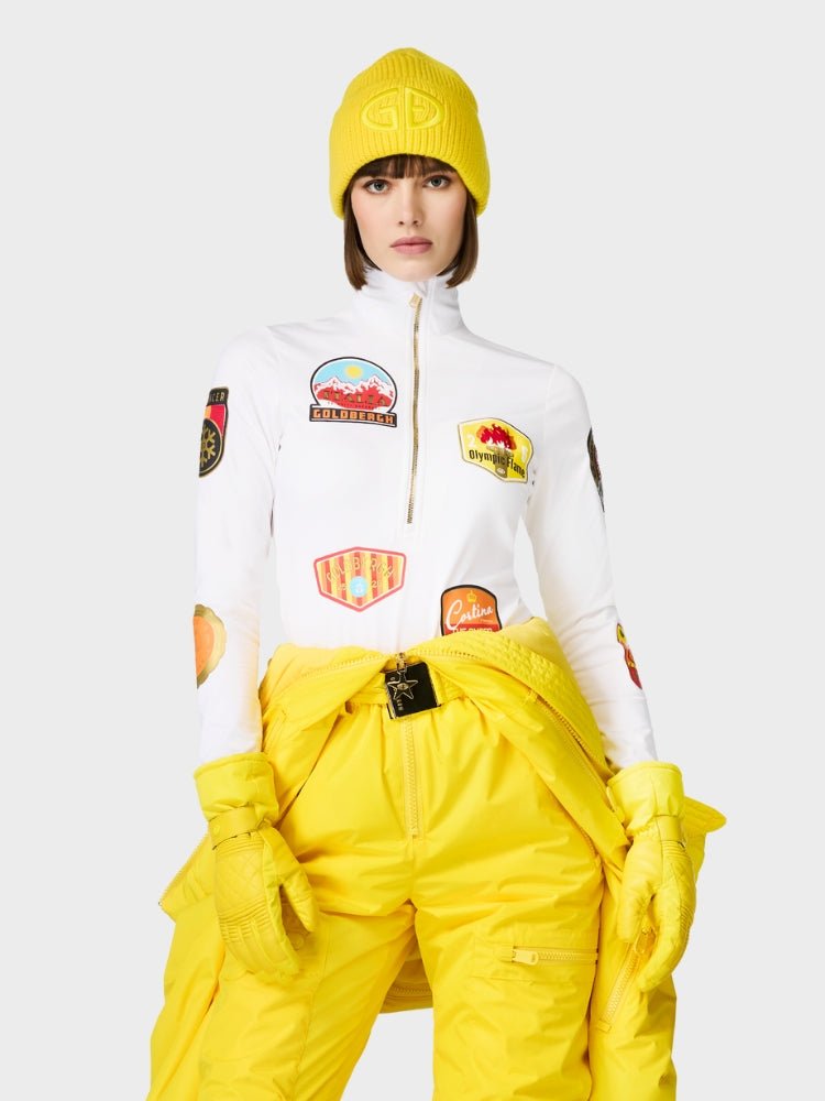 Triumph Ski midlayer - Womens - White - Gumpel & Co