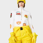 Triumph Ski midlayer - Womens - White - Gumpel & Co