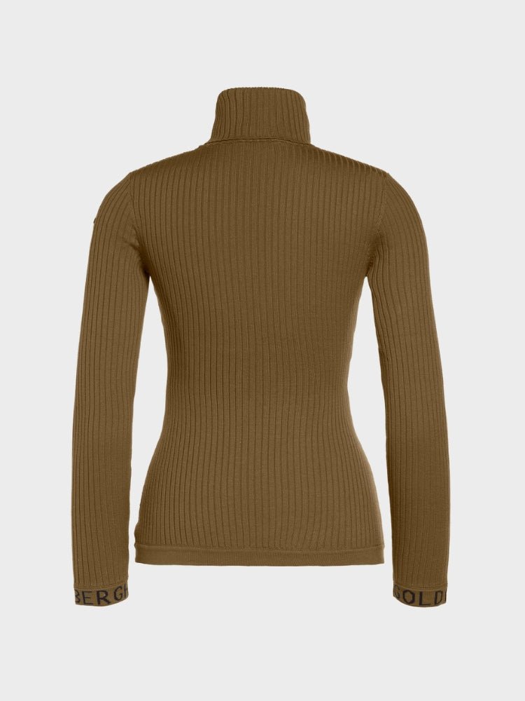 Mira Long Sleve Knit Sweater - Women - Dark Olive - Gumpel & Co