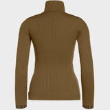 Mira Long Sleve Knit Sweater - Women - Dark Olive - Gumpel & Co