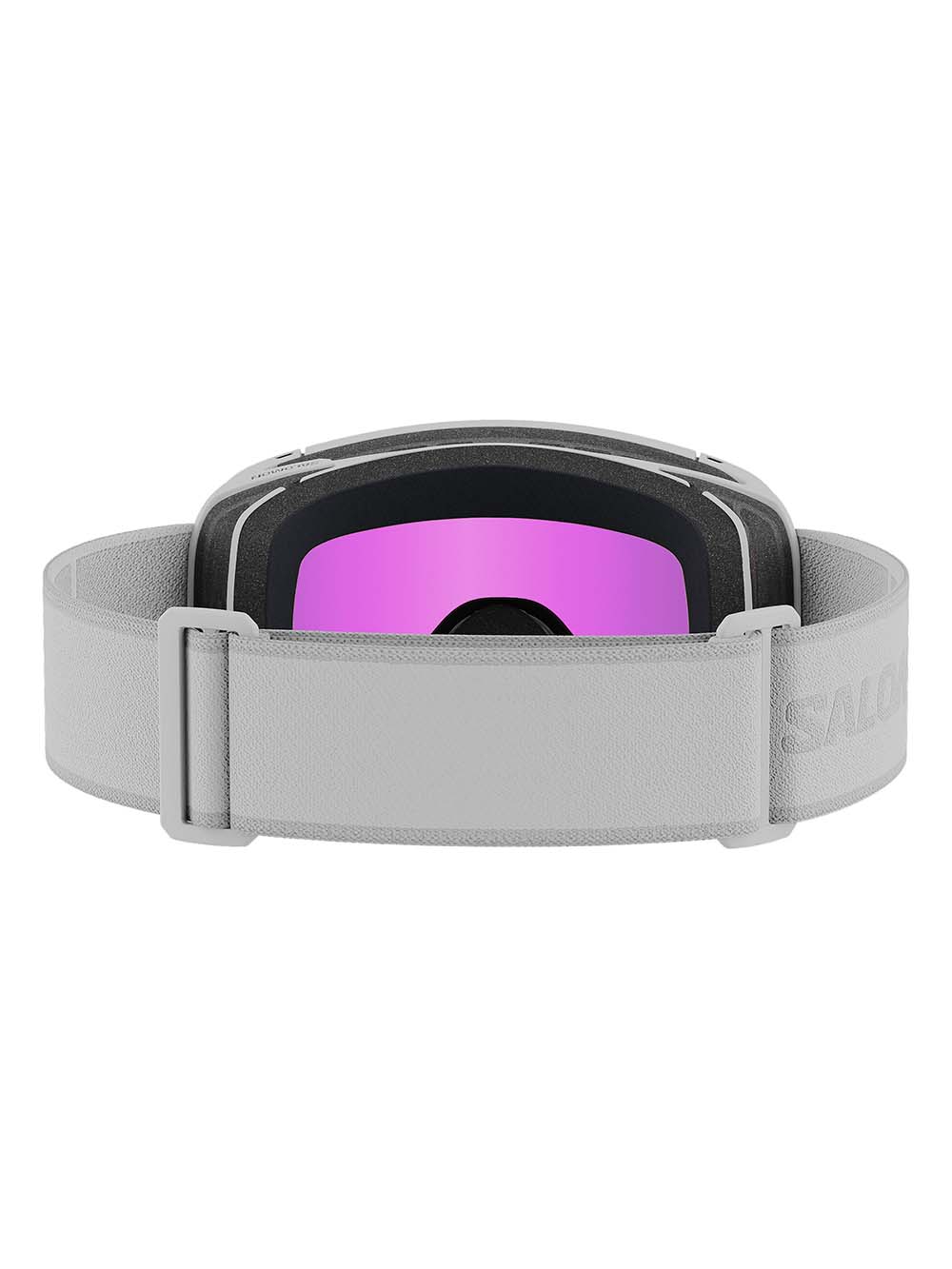 Kids Lumi Skibriller - Junior - White/Universal Ruby - Gumpel & Co