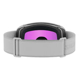 Kids Lumi Skibriller - Junior - White/Universal Ruby - Gumpel & Co