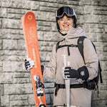 Army Leather Heli 5 - finger Skihandsker - Unisex - Black - Gumpel & Co