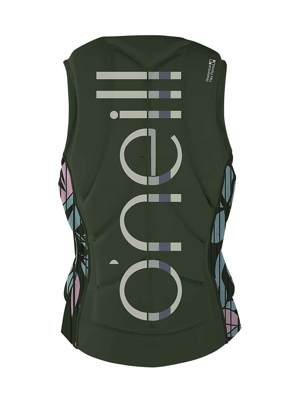 Women's Slasher Comp Impact Vest - Kvinder - Dark Olive/Baylen - Gumpel & Co