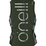 Women's Slasher Comp Impact Vest - Kvinder - Dark Olive/Baylen - Gumpel & Co
