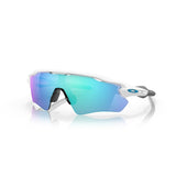 Radar EV Parth Sportsbriller - Polished White Frame/Prizm Sapphire Lenses - Gumpel & Co