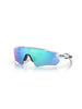 Radar EV Parth Sports Glasses - Polished White Frame/Prizm Sapphire Lenses