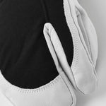 Female Heli 3 - finger Skihandsker - Dame - Black/Off White - Gumpel & Co