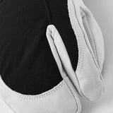 Female Heli 3 - finger Skihandsker - Dame - Black/Off White - Gumpel & Co