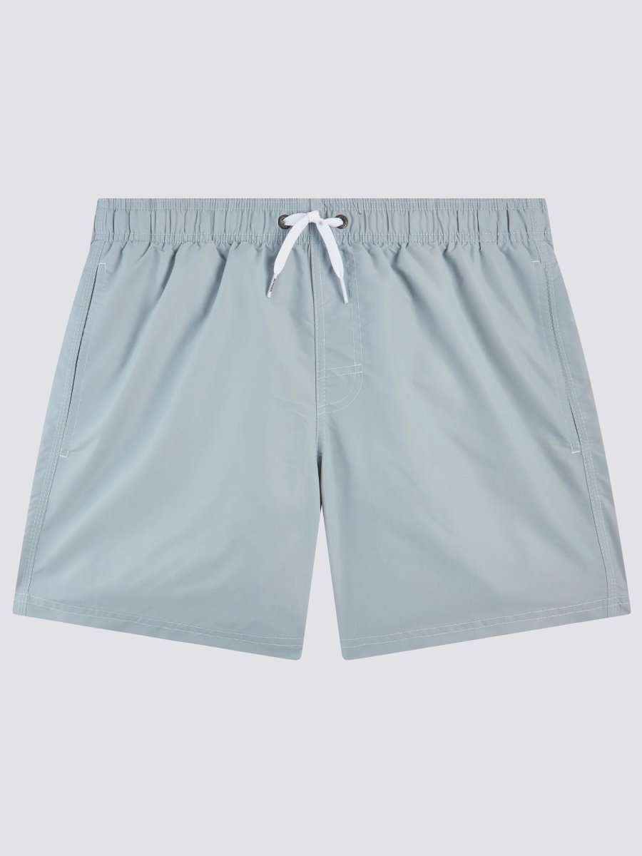 Men's Iconic Stretch Waist Badeshorts - Herre - Cloud - Gumpel & Co