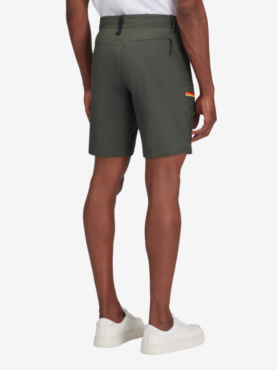 Stretched Quick - Dry Fabric Walkshorts - Herre - Pine - Gumpel & Co